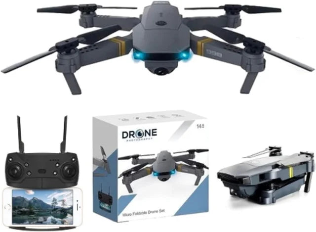 Dron 998 plegable con cámara