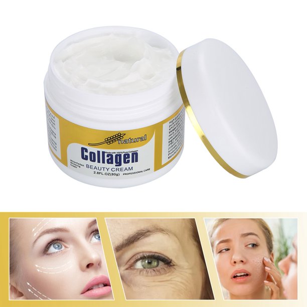 Crema facial Colágeno anti envejecimiento y blanqueadora