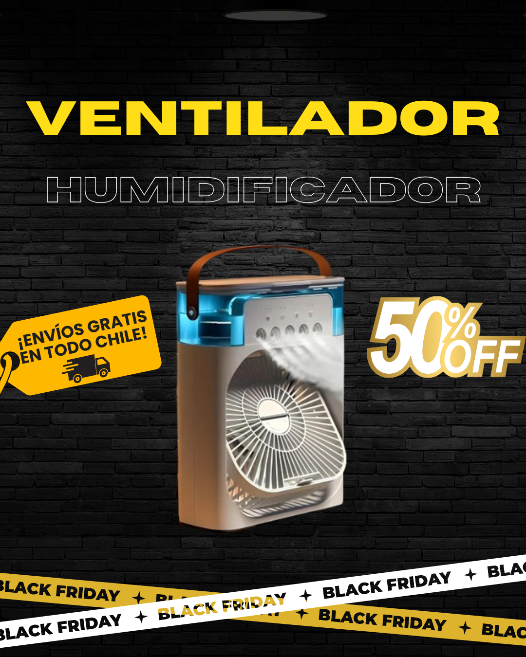 Ventilador Humidificador