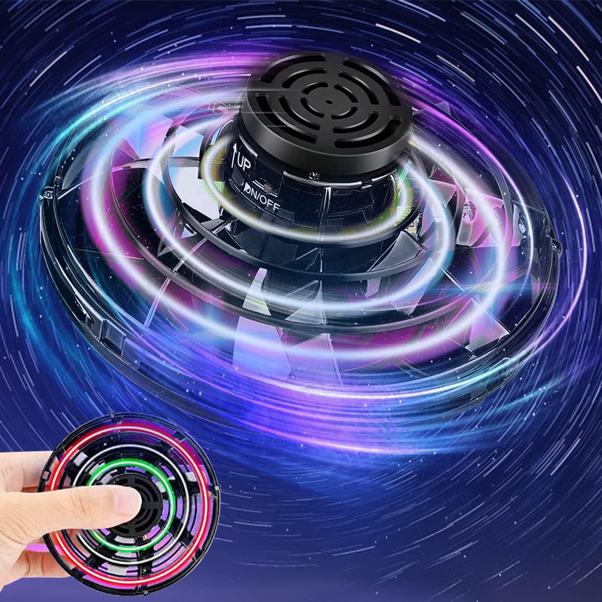 UFO Spinner - Spinner con vuelo inteligente